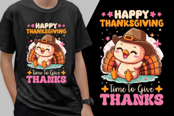 Download Happy Thanksgiving Trendy T-Shirt Design - Happy thanksgiving Collection