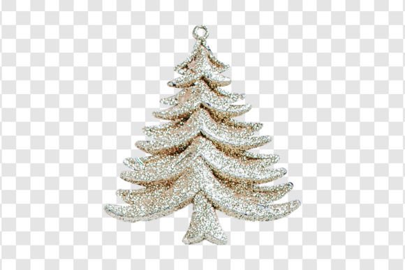 Download #4167 Silver Christmas Tree Isolated - Silver christmas tree Collection