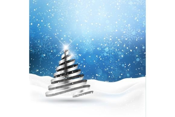 Download Silver Christmas Tree Background - Silver christmas tree Collection