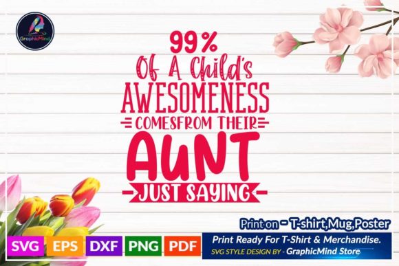 Download Auntie Graphic T Shirt Design - Graphic t shirt Collection
