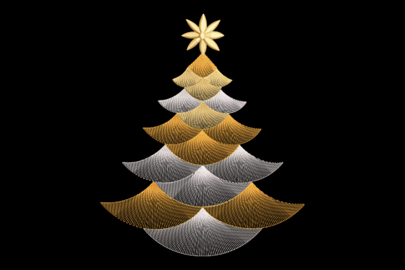 Download Elegant Gold &amp; Silver Christmas Tree - Silver christmas tree Collection