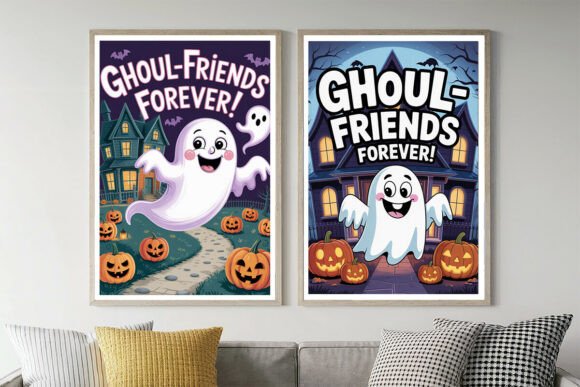 Download Friendly Ghost Halloween Party Paper - Friendly ghost Collection