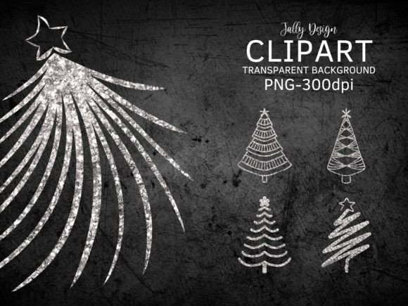 Download Silver Christmas Tree Cliparts - Silver christmas tree Collection