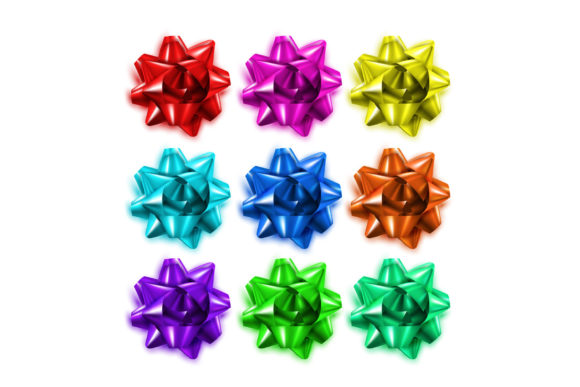 Download Gift Bows Decorate Celebration Box Set - Box Collection