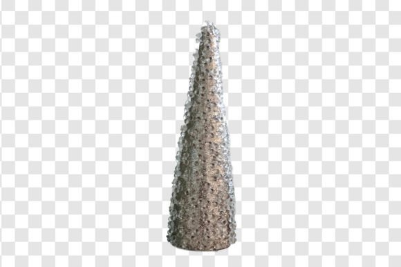 Download #7115 Silver Christmas Tree Isolated - Silver christmas tree Collection